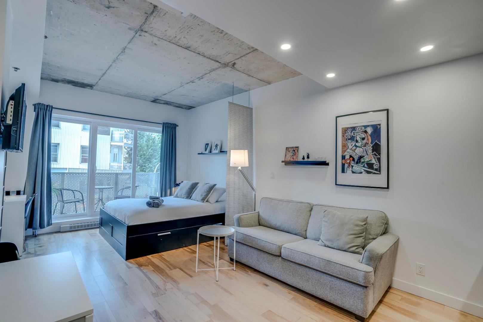 Le Studio Picasso "Parking Inclus" Québec Zewnętrze zdjęcie